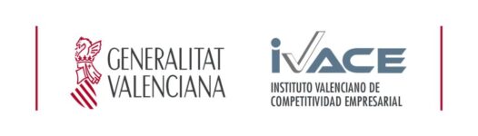 Logos de la Generalitat Valenciana e IVACE: Instituto valenciano de competitividad empresarial